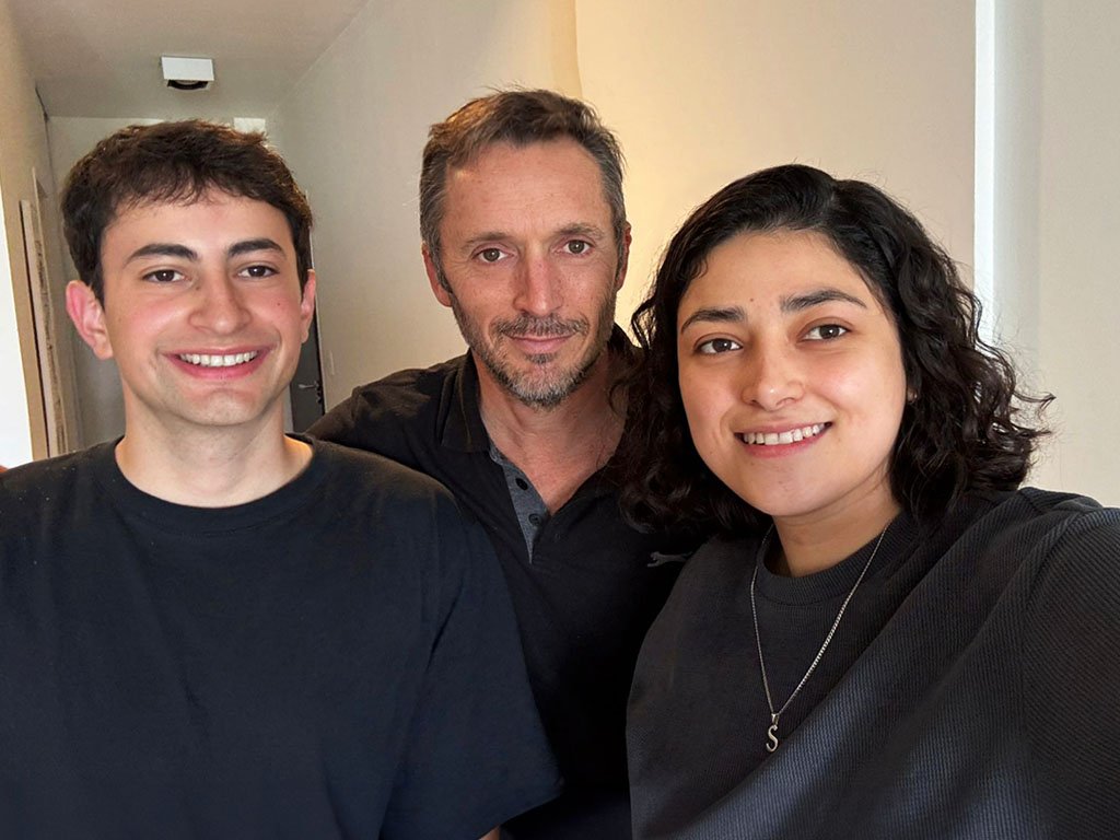 Pancho, Salma y Juanma